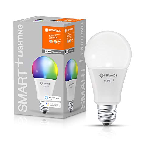 LEDVANCE | Lampada LED intelligente con tecnologia WiFi, attacco E14,  dimmerabile, colore della luce variabile (2700-6500K), sostituzione per  40W